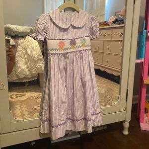 Smocked ice cream dress